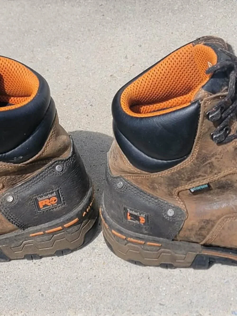 Timberland PRO Men's Sz 12, Composite Toe Waterproof Work Boots, 6 in.